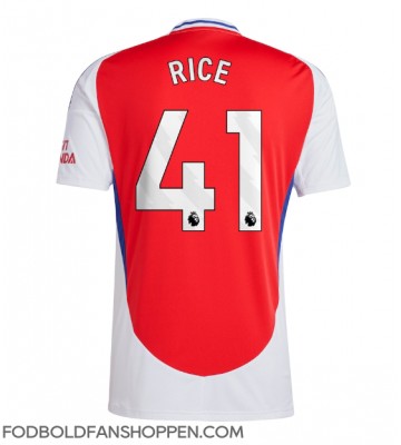 Arsenal Declan Rice #41 Hjemmebanetrøje 2024-25 Kortærmet